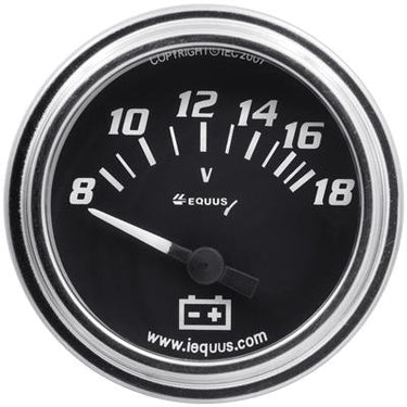 Equus 2" 7000 Series Voltmeter Gauges E7268