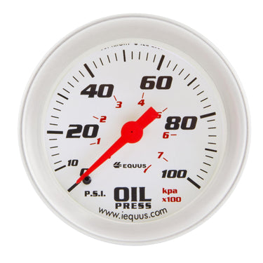 Equus 2-5/8" 8000 Series Oil Pressure Gauges E8444
