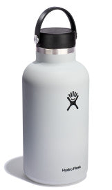 Load image into Gallery viewer, HYDRO FLASK 64OZ WIDE MO 2.0 FLEX CAP WHITE
