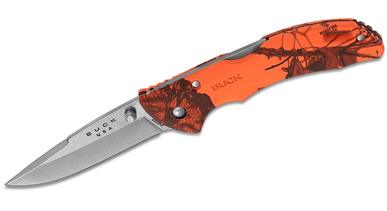 Load image into Gallery viewer, Buck 285 Bantam BLW Folding Knife - Mossy Oak Blaze
