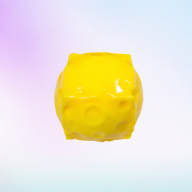 Squishy 1.97" Cheese Cube