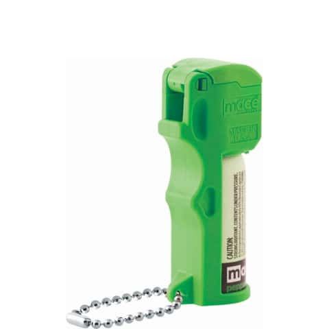 Load image into Gallery viewer, Mace Green Aluminum/Plastic Pocket Pepper Spray
