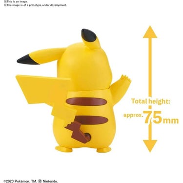 Bandai Hobby - Pokemon Model Kit Quick!! 01 Pikachu