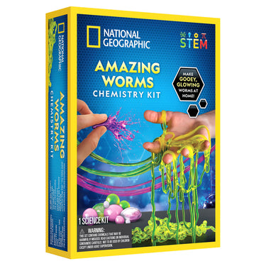 National Geographic Amazing Worms Chemistry Kit