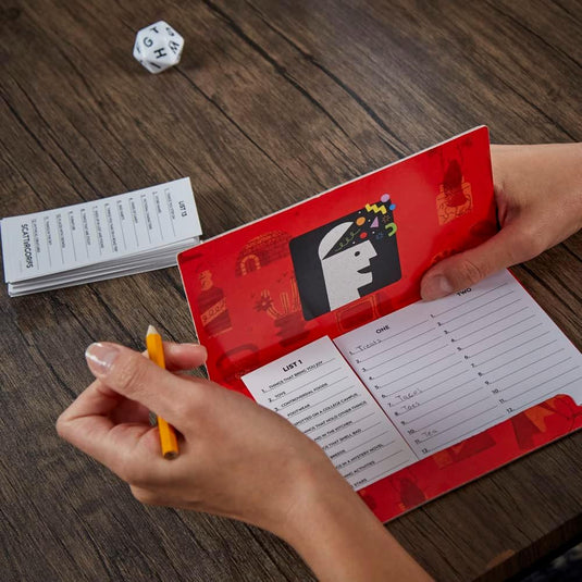 Classic Scattergories Game, Party Game for Adults and Teens Aged 13 and up, Board Game for 2-6 Players