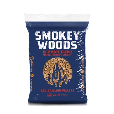 Smokey Woods Hardwood Pellets All Natural Cherry/Hickory/Maple 20 lb