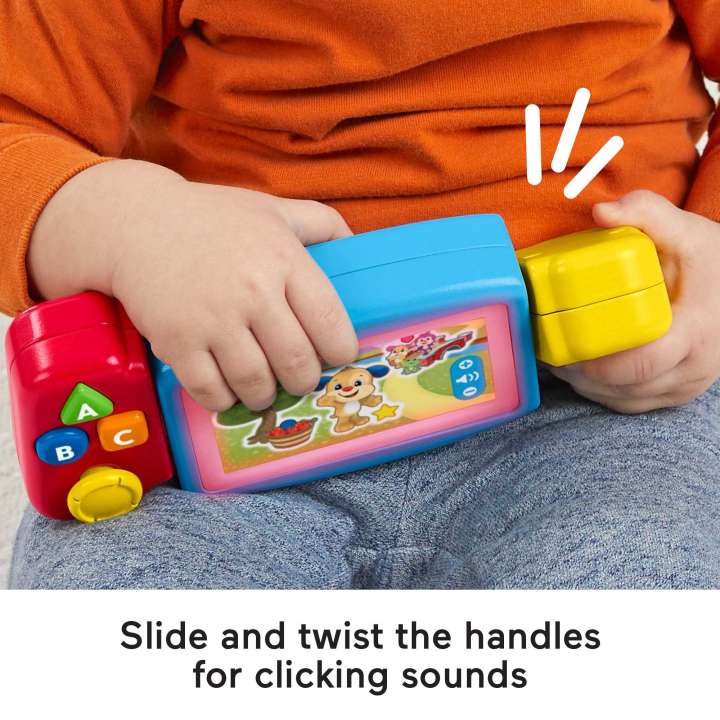 Load image into Gallery viewer, Fisher-Price Laugh &amp; Learn Twist &amp; Learn Gamer Pretend Video Game
