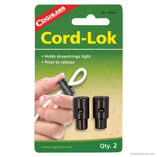 Coghlan's Black Cord-Lok 2 pc
