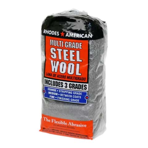 Load image into Gallery viewer, Rhodes American 3 Grade Medium/Coarse/Fine Steel Wool Pad 12 pk
