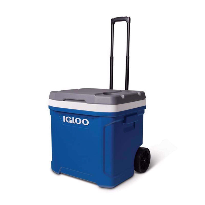 Load image into Gallery viewer, Igloo 60 Qt Latitude Roller Cooler - Blue
