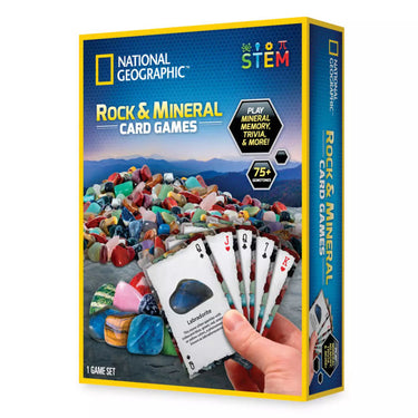 National Geographic Rock & Mineral Card Games