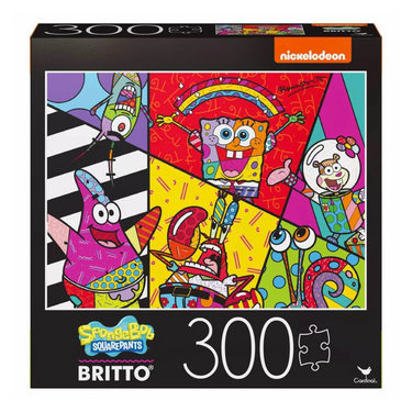 Spongebob Squarepants Retro 300 Piece Puzzle