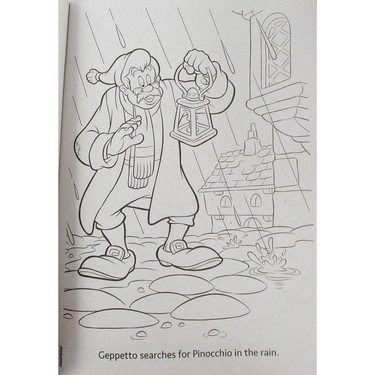 Pinocchio Coloring Fun & Activity Book - 64 Pages
