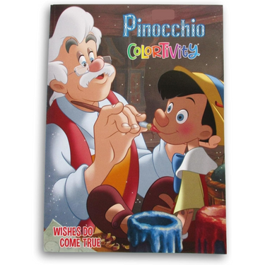 Pinocchio Coloring Fun & Activity Book - 64 Pages