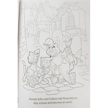 Pinocchio Coloring Fun & Activity Book - 64 Pages