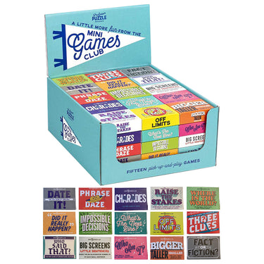 Professor Puzzle Mini Games Club Assortment