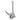 Navy Anchor Aluminum Painted Size 15