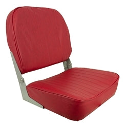 High Back Eco Folding Boat Chair - Red