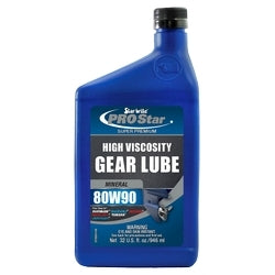 Hypoid 80W90 High Viscosity Lower Unit Gear Lube 32 oz