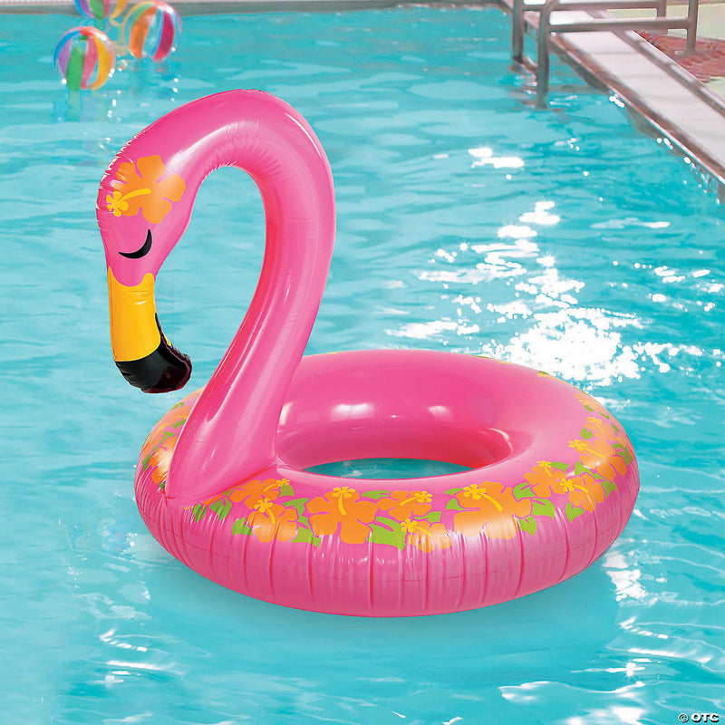 Load image into Gallery viewer, Giant Inflatable Flamingo Pool Float
