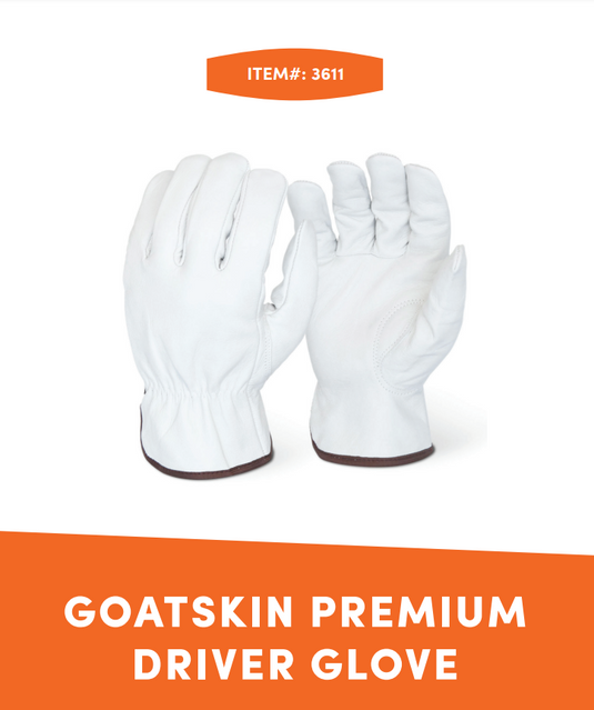 Goatskin Premium Driver Glove 2X Small