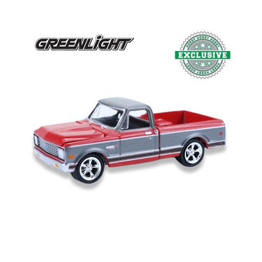 Greenlight Hobby Exclusive - 1972 Chevy Cheyenne C10 Short Bed Pickup (Assorted Sold Separately)