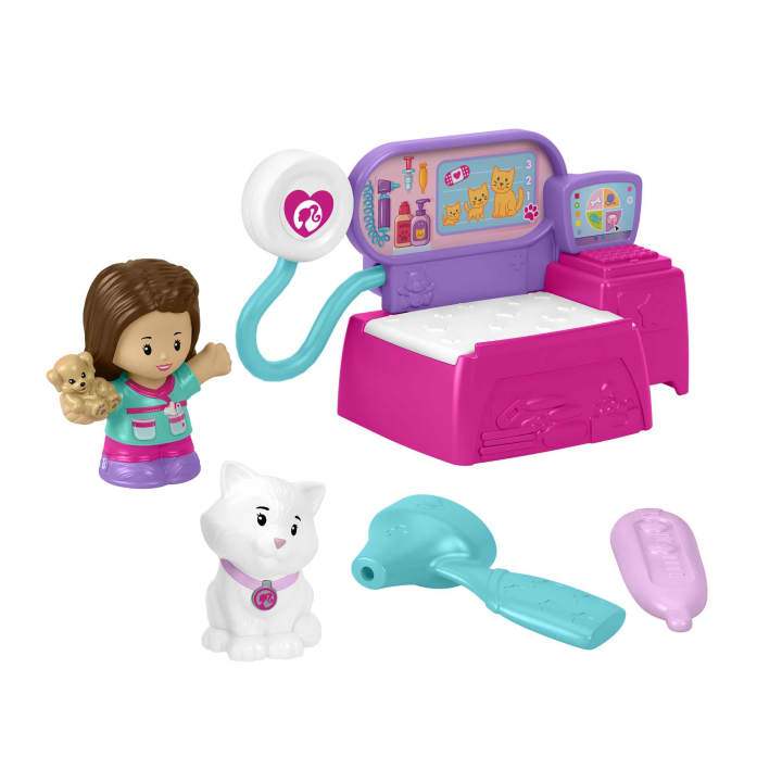 Load image into Gallery viewer, Barbie Little People Veterinarian Playset
