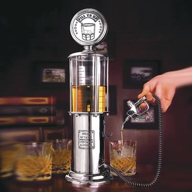 1930s Vintage Gas Pump Drink Dispenser