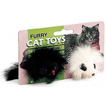 Spot Twin Plush Mice Rattle & Catnip Toy