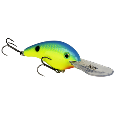Strike King ProModel Crankbait S5XD (Powder Blue Back Chartreuse)