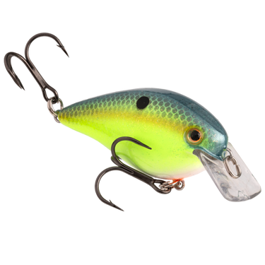 Strike King KVD Squarebill 1.5 Crankbait (Chartreuse Sexy Shad)