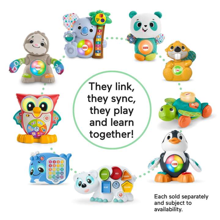 Load image into Gallery viewer, Fisher-Price Linkimals Light-Up &amp; Learn Owl
