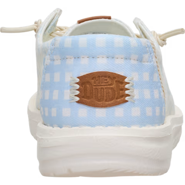 HEYDUDE Wendy Youth Garden Floral Shoe (Skyway Blue/Multi) Size C12