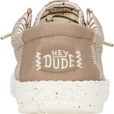 HEYDUDE Wally Youth Stretch Sox Shoe (Walnut) Size C12
