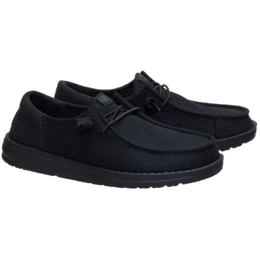 HEYDUDE Wendy Funk Mono Wide Shoe (Black) Size Women's 6