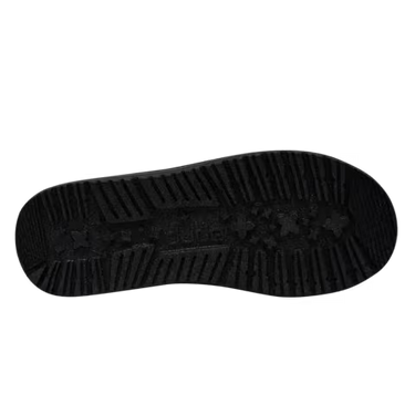 HEYDUDE Wally Youth Basic Shoe (Black) Size C12