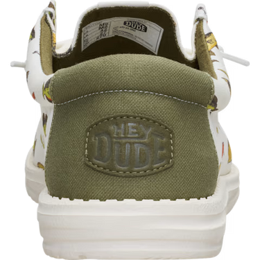 HEYDUDE Wally Cast Shoe (Egret/Multi) Size Men's 10