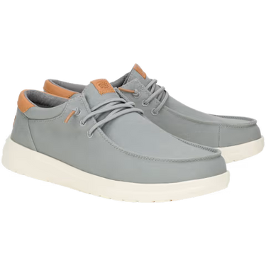 HEYDUDE Paul Canvas Shoe (Monument Grey) Size Men's 8
