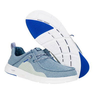 HEYDUDE Wally Hey2O Mesh Shoe (Sargasso Blue/Cloud Blue) Men's 14