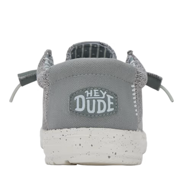 HEYDUDE Wally Stretch Sox Shoe (Grey) Size Men's 8