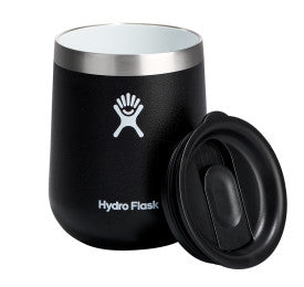 HYDRO FLASK 10OZ C WINE TUMBLER BLACK
