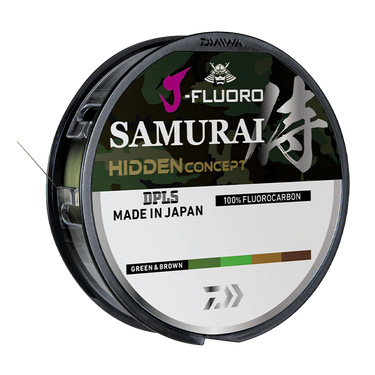 Daiwa J-Fluoro Samurai Hidden Concept Fluorocarbon Line - 10lb - 220yd