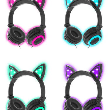 Sentry Light-up Cat Ears Headset