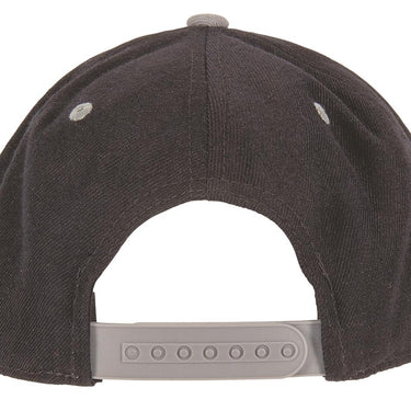 Hoonigan Bracket X SS Black Flat Brim Hat