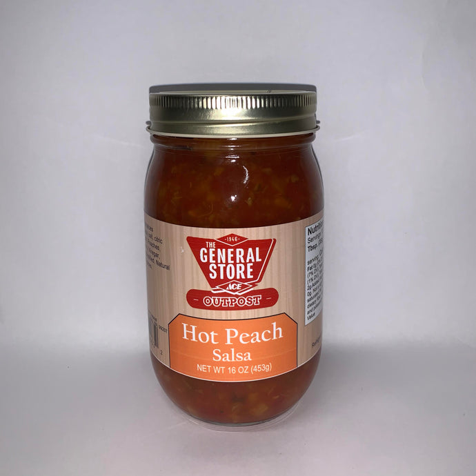 The General Store - Hot Peach Salsa (16 Oz)