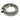 Redhorse Performance 200 Series Standard Stainless Steel Hose -8 AN 3 ft. 200-08-3