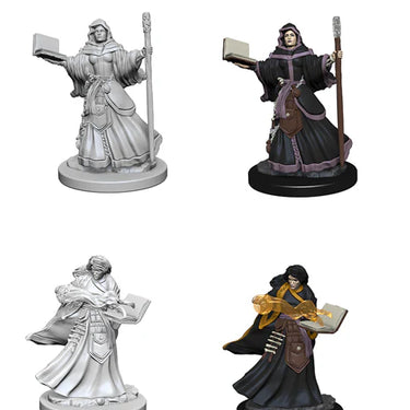 Dungeons & Dragons: Nolzur's Marvelous Unpainted Miniatures - W01 Human Female Wizard