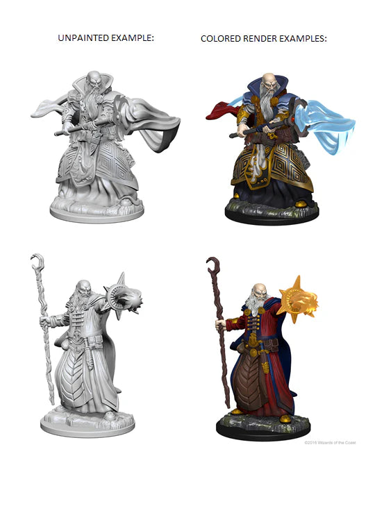 Load image into Gallery viewer, D&amp;D NOLZUR’S MARVELOUS MINIATURES: HUMAN MALE WIZARD
