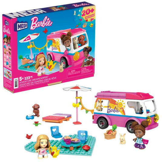 MEGA Barbie Toy Kit Adventure Dreamcamper