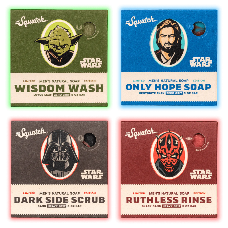 Load image into Gallery viewer, Dr. Squatch Star Wars Soap Collection 1
